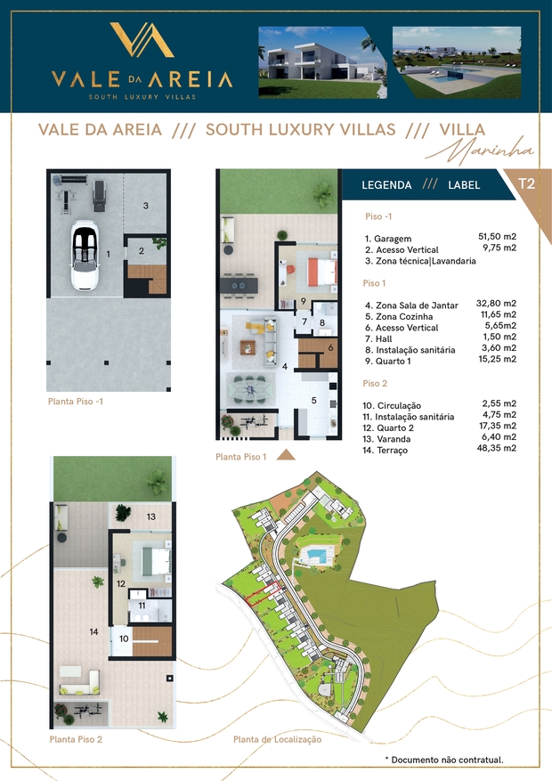 Villa Marinha Plan